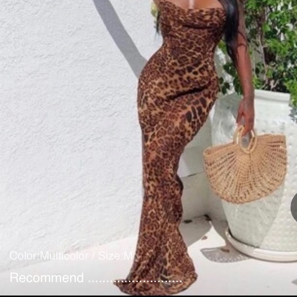 Dresses & Skirts - Leopard dress